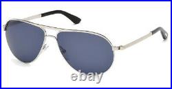 Tom Ford/ Marko FT0144 TF 144 18V Silver Blue Men James Bond Skyfall Sunglasses