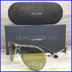 Tom Ford Marko TF144 144 Sunglasses Palladium Black 18N TFL Authentic 58mm