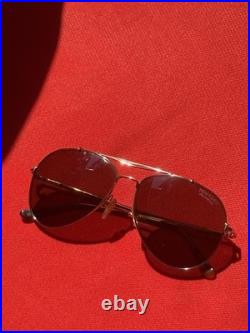 Tom Ford Marko TF144 58mm Polarized Aviator Sunglasses Gold/Brown 3P