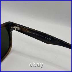 Tom Ford Marlon-02 TF1281 sunglasses Coloured Havaa-Green lenses 55N 30N size 55