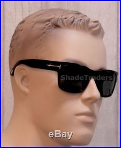 Tom Ford Mason Sunglasses Shiny Black Green Ft 0445 01n Made In Italy