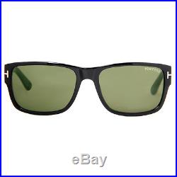 Tom Ford Mason TF 445 01N Shiny Black/Green Men's Sunglasses