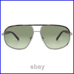 Tom Ford Maxwell Green Gradient Pilot Men's Sunglasses FT1019 14P 59