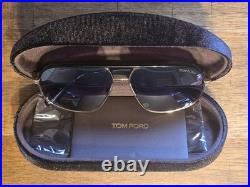 Tom Ford Maxwell TF1019 28B Rose Gold Black Gradient 59mm Sunglasses SEE DETAILS Tom Ford Maxwell TF1019 28B Rose Gold Black Gradient 59mm Sunglasses SEE DETAILS