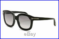 Tom Ford Men's Christophe TF279 TF/279 01B Shiny Black Sunglasses 53mm