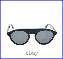 Tom Ford Men's Christopher 49mm Round Black Sunglasses S2974