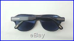 Tom Ford Men's Dylan Tf 446 01v Black Aviator Sunglasses Made In Italy