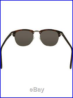 Tom Ford Men's FT0248-52A-53 Tortoiseshell Square Sunglasses