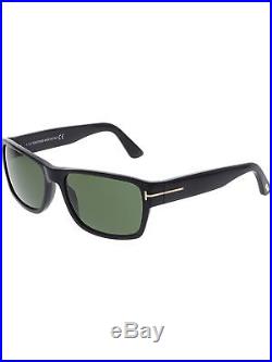 Tom Ford Men's Gradient Mason FT0445-01N-58 Black Rectangle Sunglasses