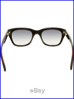 Tom Ford Men's Gradient Snowdon FT0237-05B-50 Brown Square Sunglasses