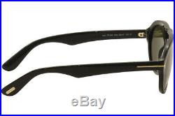Tom Ford Men's Ivan TF397 TF/397 01N Black/Gold Sport Sunglasses 58mm