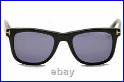 Tom Ford Men's Leo TF336 TF/336 01V Black Square Sunglasses 52mm