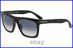 Tom Ford Men's Morgan TF513 TF/513 01W Black Fashion Square Sunglasses 60mm