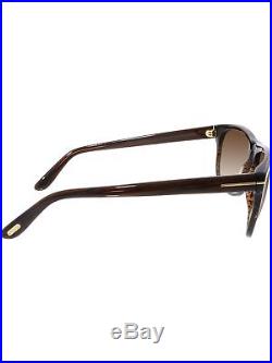 Tom Ford Men's Olivier FT0236-50P-58 Brown Square Sunglasses
