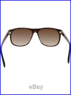 Tom Ford Men's Olivier FT0236-50P-58 Brown Square Sunglasses