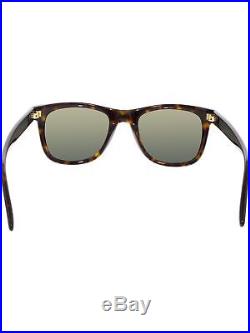 Tom Ford Men's Polarized Leo FT0336-56R-52 Tortoiseshell Square Sunglasses