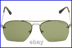 Tom Ford Men's Whelan TF505 TF/505 28N Gold Fashion Pilot Sunglasses 58mm