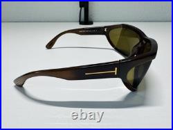 Tom Ford Mens Authentic Sunglasses Brown & Smoke Tinted Lens Pre Owned