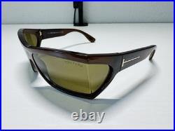 Tom Ford Mens Authentic Sunglasses Brown & Smoke Tinted Lens Pre Owned