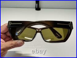 Tom Ford Mens Authentic Sunglasses Brown & Smoke Tinted Lens Pre Owned