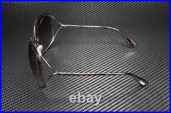 Tom Ford Miranda FT0130 36F Shiny Dk Bronze Gradt Brown 68 mm Women's Sunglasses