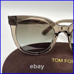 Tom Ford Moira FT1109 45G Light Brown Brown Mirror 53 mm Women's Sunglasses
