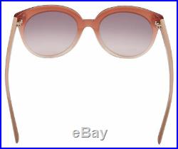 Tom Ford Monica Women's Sunglasses FT0429 74F Pink/ Beige Brown Gradient Lens