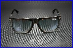 Tom Ford Morgan FT0513 52W Dark Havana Gradient Blue 57 mm Unisex Sunglasses