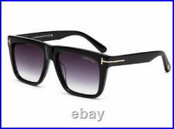 Tom Ford Morgan Sunglasses FT0513 Black/Gray Gradient 57-16-145mm With Case New