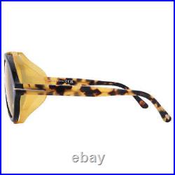 Tom Ford Neughman Amber Pilot Unisex Sunglasses FT0882 01E 60 FT0882 01E 60