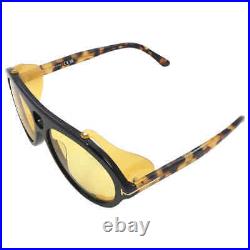 Tom Ford Neughman Amber Pilot Unisex Sunglasses FT0882 01E 60 FT0882 01E 60