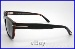 Tom Ford New Snowdon TF 237 05B Black Grey Gradient Authentic Sunglasses Bond