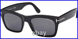 Tom Ford Nico Sunglasses FT1062-01A-56 Shiny Black Frame Smoke Lenses