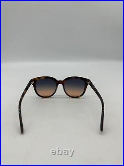 Tom Ford Olivia Leopard Havana Gradient Women's Sunglasses