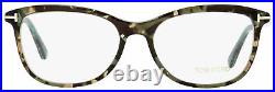 Tom Ford Oval Eyeglasses TF5388 056 Turquoise Havana 54mm FT5388