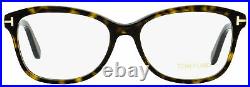 Tom Ford Oval Eyeglasses TF5404 052 Dark Havana 53mm FT5404