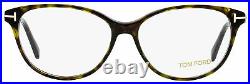 Tom Ford Oval Eyeglasses TF5421 052 Dark Havana 55mm FT5421