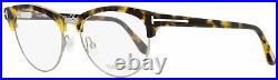 Tom Ford Oval Eyeglasses TF5471 056 Tortoise/Ruthenium 53mm FT5471
