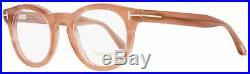 Tom Ford Oval Eyeglasses TF5489 074 Rose 48mm FT5489
