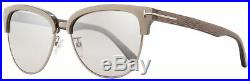 Tom Ford Oval Sunglasses TF368 Fany 57G Dove Gray/Ruthenium 59mm FT0368
