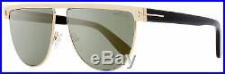 Tom Ford Oval Sunglasses TF570 Stephanie-02 28C Gold/Black 60mm FT0570