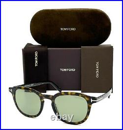 Tom Ford PAX FT0816 52N Dark Havana / Green 51mm Sunglasses TF0816