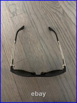 Tom Ford Paul Men's Aviator Sunglasses Black Frames with Gray Lenses