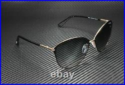 Tom Ford Penelope FT0320 28B Shiny Rose Gold Grad Smoke 59 mm Women's Sunglasses