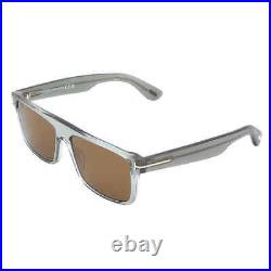 Tom Ford Philippe Amber Browline Men's Sunglasses FT0999 20E 58 FT0999 20E 58
