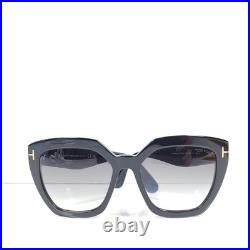 Tom Ford Phoebe Sunglasses Cat Eye Gray Gradient Lens Full Rim 56 x 17 140 Black