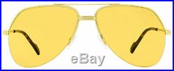 Tom Ford Pilot Sunglasses TF644 Wilder-02 32J Gold/Havana 62mm FT0644