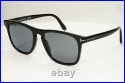 Tom Ford Polarized Sunglasses Black Square Large FT0930 TF 930-N Gerard 02 01D