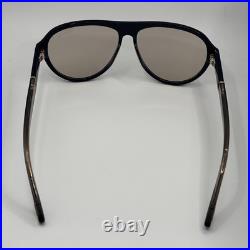 Tom Ford QUINCY FT 1080 Shiny Black/Light Brown Photochromic (01E) Sunglasses