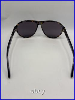 Tom Ford Quincy FT1080 55C Coloured Havana Smoke Mirror 59mm Sunglasses